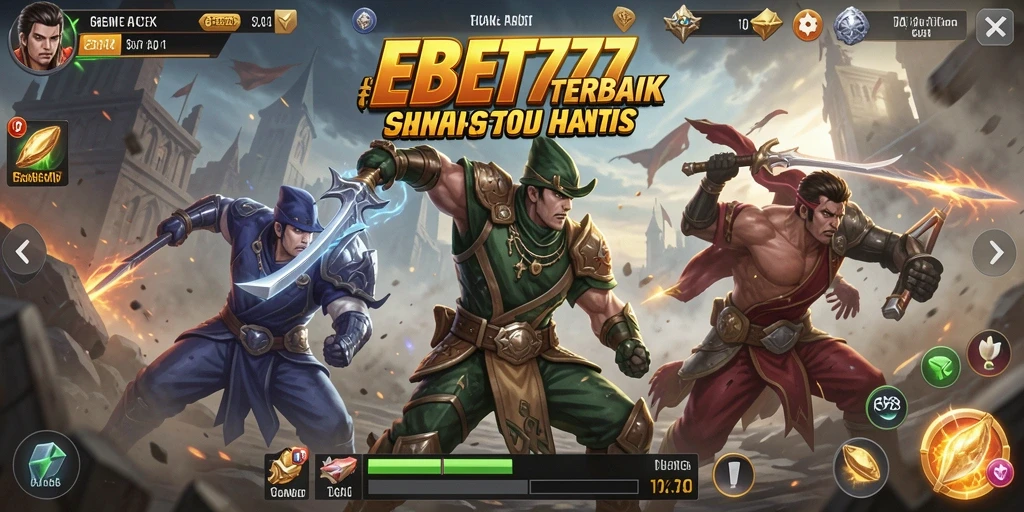Tampilan gameplay EBET777 yang menarik dan penuh aksi.