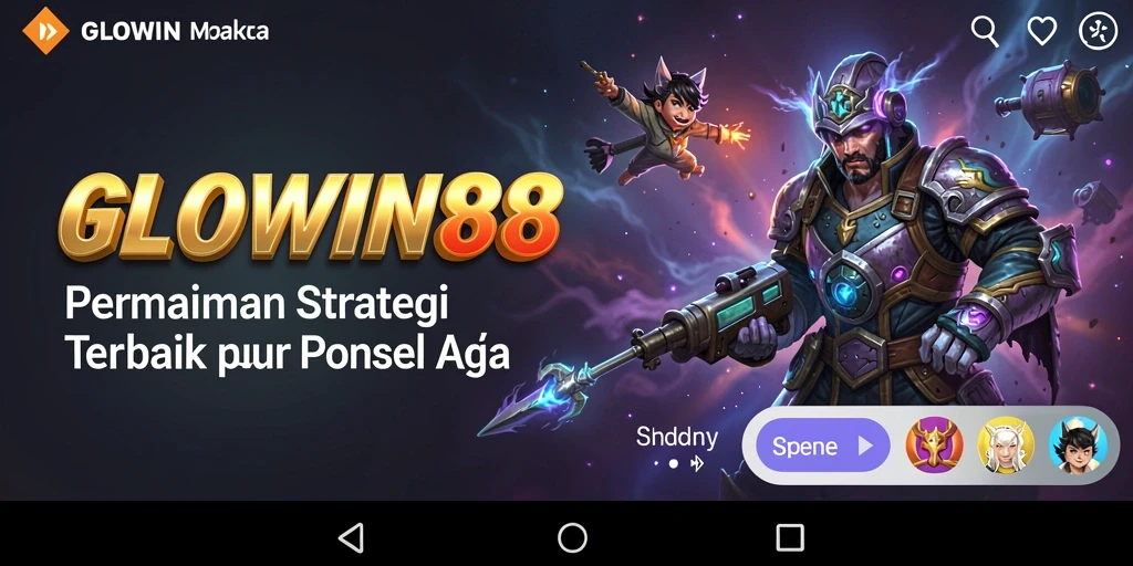 Tampilan seru gameplay GLOWIN88 dengan strategi mendebarkan.