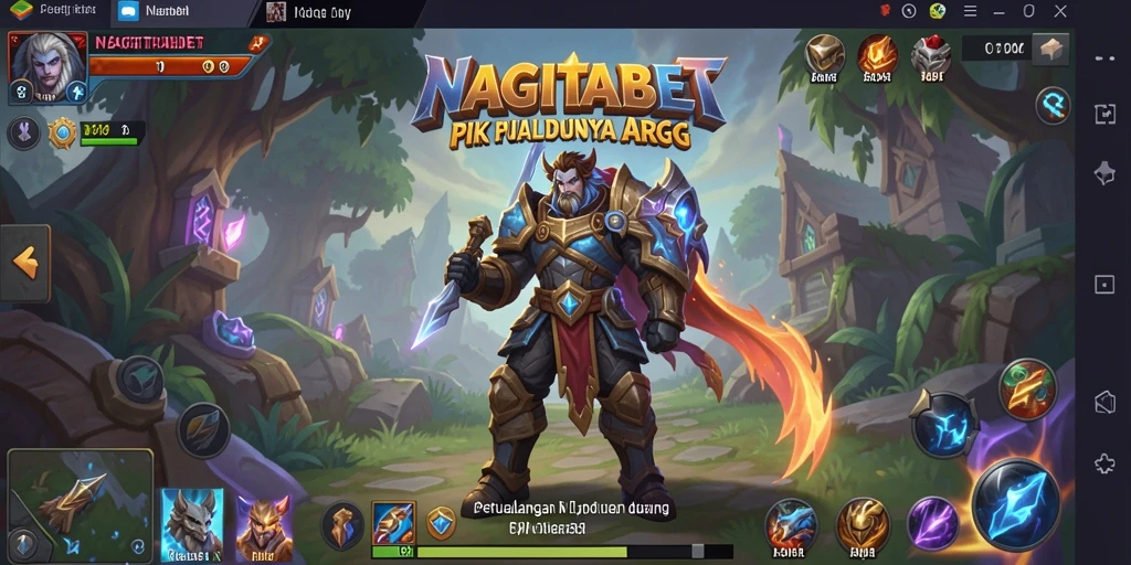 Tampilan gameplay seru di NAGITABET yang menarik dan menantang.