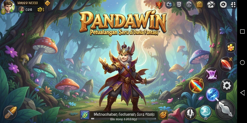 Gameplay seru dan petualangan menantang di PANDAWIN.