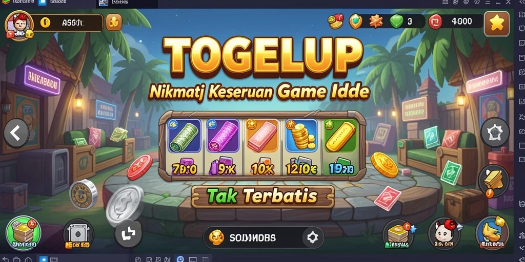 Screenshot dari gameplay TOGELUP yang seru dan mengasyikkan.