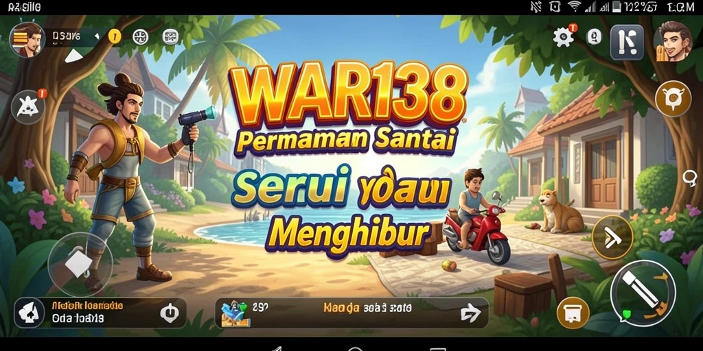 Tampilan gameplay casual yang menarik dan menghibur.